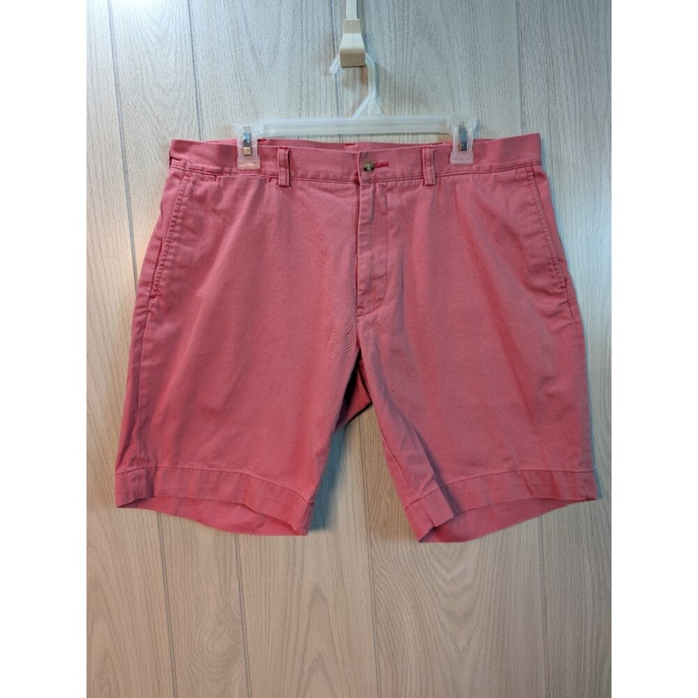 Polo Ralph Lauren Red Chino Shorts Size 36 Golf Preppy Classic Cotton